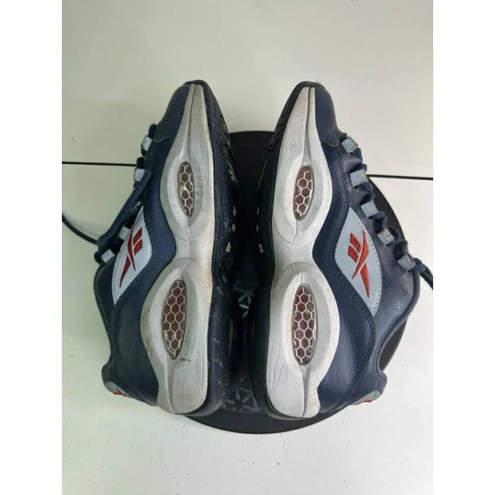 Reebok Question 1 Low Allen Iverson Georgetown Size 7 (V53826)